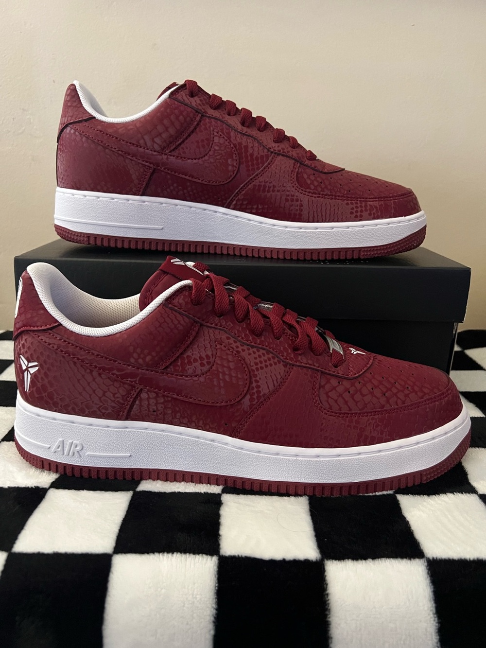 Nike Air Force 1 Low x Kobe Lower Merion Sneakers IB0018 600 Men's Size 11 BNIB